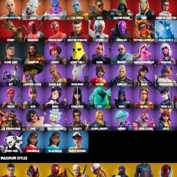 60 Skins | Blue Striker — Fortnite account