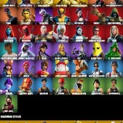 43 Skins Travis Scott Astro Jack — Fortnite account