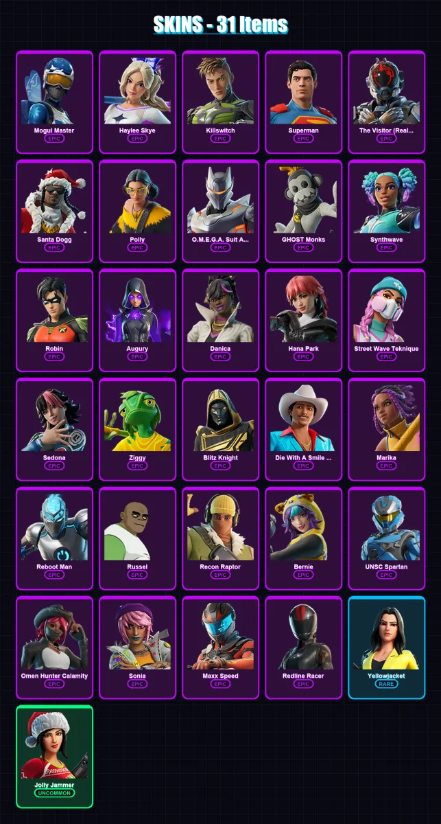 [PC/XBOX/PSN] | Mogul Master | Haylee Skye | Killswitch | 31 skin | Lv103