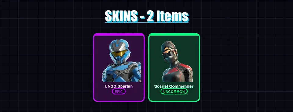 [PC/XBOX/PSN] | UNSC Spartan | Scarlet Commander | 2 skin | 32 pickaxe | 14 emote | 20 glider | Lv326 — main preview