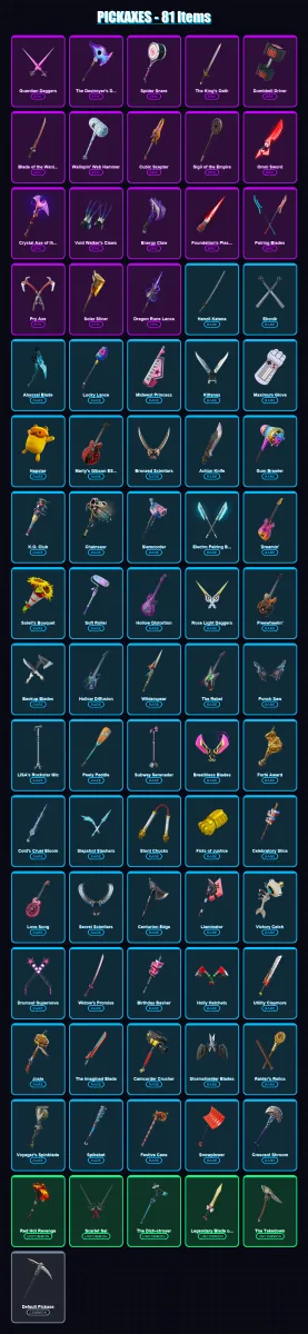 [PC] | Ronin | The Foundation | The Imagined | Wild Card | Malik | 57 skin | 81 pickaxe | 56 emote | 66 glider | Lv1013