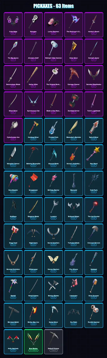 [PS4/PS5/PC] | Ronin | Torin | Optimus Prime | Kado Thorne | Joltara | 48 skin | 63 pickaxe | 40 emote | 46 glider | Lv689