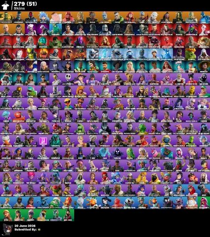 279 skins | Omegarok — Fortnite account