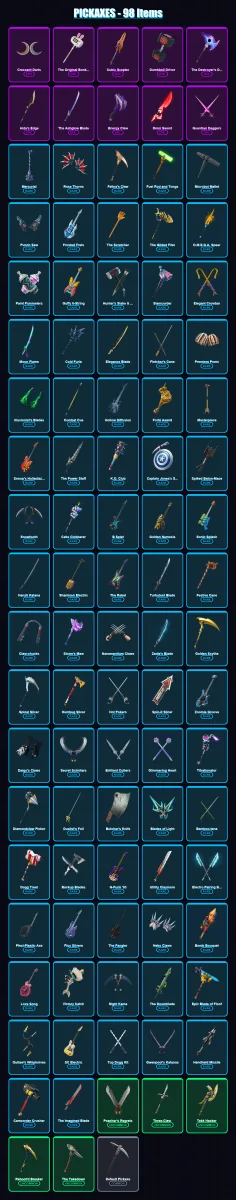[PS4/PS5/XBOX/PC] | The Origin | Peter Griffin | The Imagined | Valeria | Emma Frost | 74 skin | 98 pickaxe | 79 emote | 69 glider | Lv805