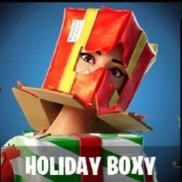 1 Skin Holiday Boxy All Details Changeable — Fortnite account
