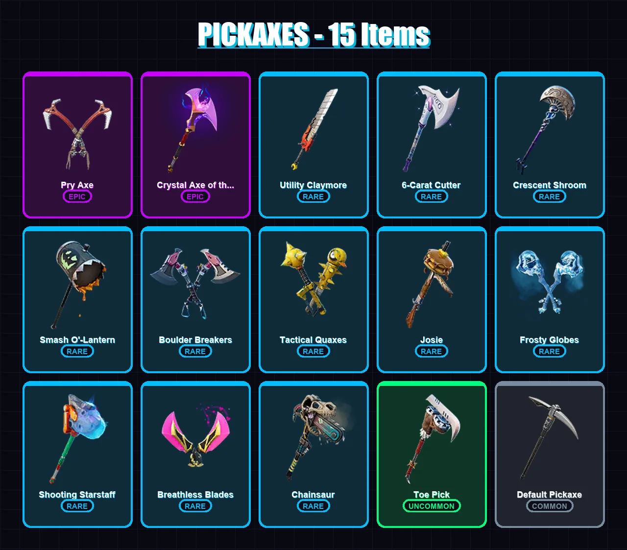 [PC/XBOX/PSN] | Raz | Cluck | Snowmando | Agent Jones | Lara Croft | 8 skin | 15 pickaxe | 14 emote | 15 glider | Lv280