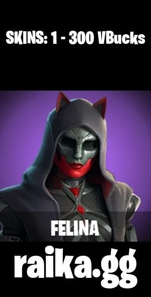 PSN/Xbox/PC Skins: 1 300 Vbucks Felina | Gwenpool's Katanas | Meowtooth Plush | Shattered Halo Ring | Octane Cruiser Instant FULL ACCESS — Fortnite account