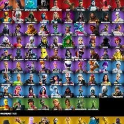 108 Skins Glow Neo Versa Leviathan Axe — Fortnite account