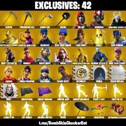 237 Skins + Travis Scott — Fortnite account