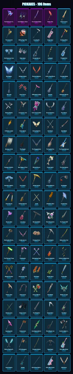 [PC/XBOX/PSN] | Blaze | Joss | Cuddle Team Specialist | Slayer Juice WRLD | Valentina | 44 skin | 106 pickaxe | 62 emote | 76 glider | Lv1301