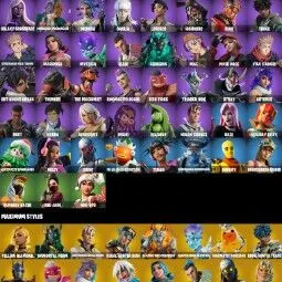 59 Skins Galaxy Grappler — Fortnite account