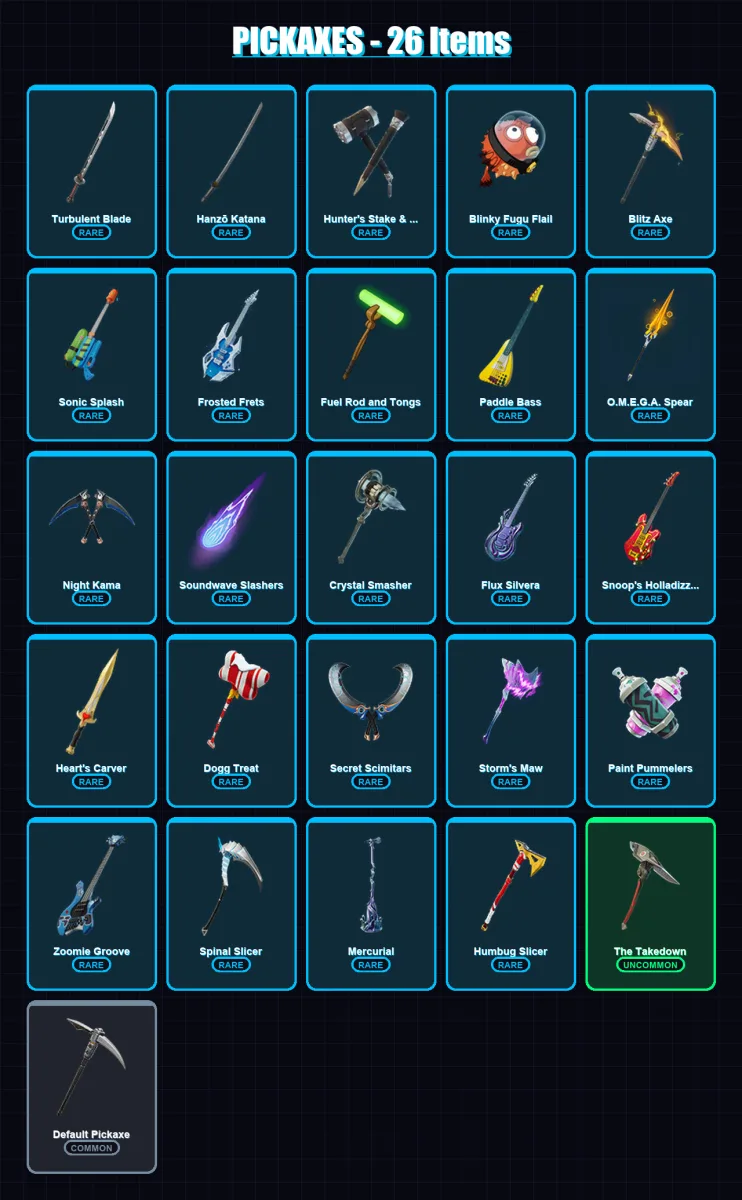 [PC/XBOX/PSN] | Santa Dogg | Yulejacket | Blitz Knight | Winterfest Bushranger | Holiday Boxy | 5 skin | 26 pickaxe | 10 emote | 16 glider | Lv226