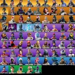 77 Skins | Black Knight — Fortnite account