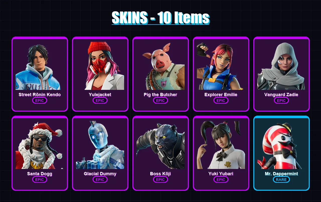 [PC/XBOX/PSN] | Street Rōnin Kendo | Yulejacket | Pig the Butcher | 10 skin | Lv440