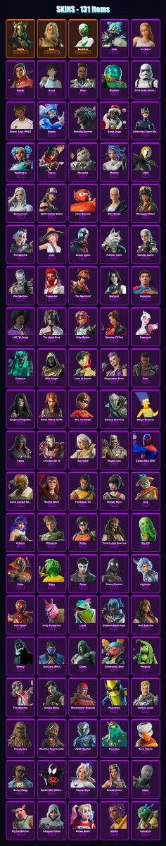 [PC/PSN] | Hades | Zeus | Backlash | Jade | Ice Spice | 131 skin | 167 pickaxe | 106 emote | 92 glider | Lv1905