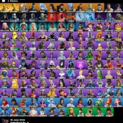155 skins | Gold Midas + Omegarok — Fortnite account