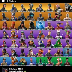 56 skins | The Reaper + Royale Knight — Fortnite account