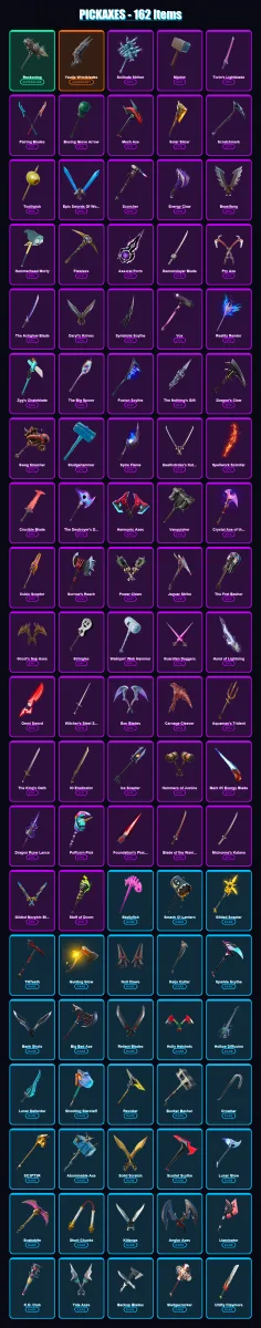 [PC/XBOX/PSN] | The Imagined | Gear Specialist Maya | Luxe | Alli | Zenith | 163 skin | 162 pickaxe | 121 emote | 159 glider | Lv2062