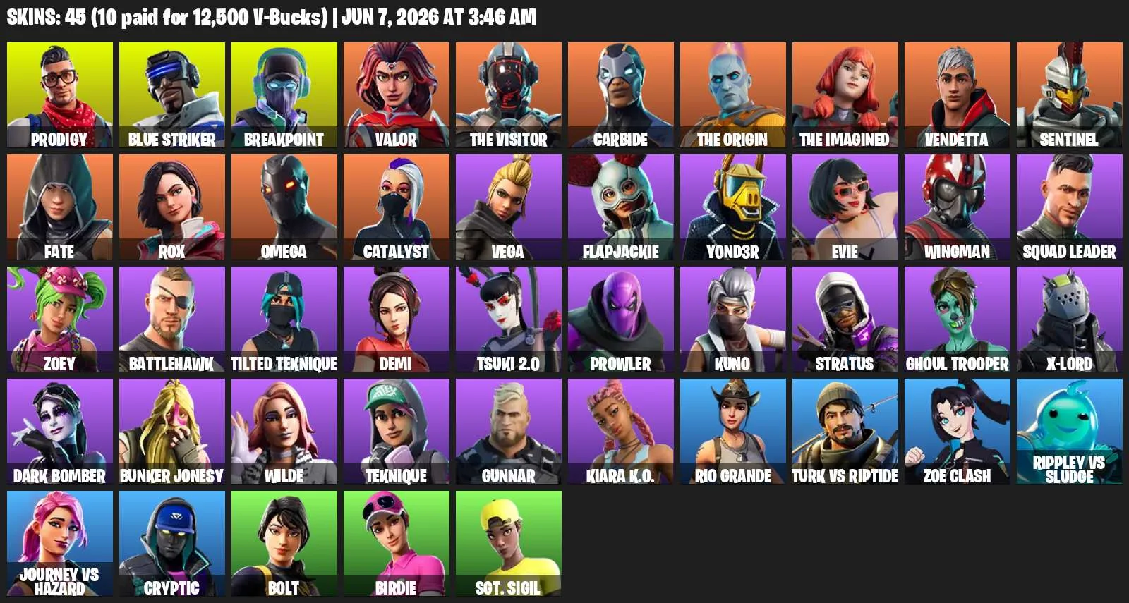 45 | Omega — Fortnite account