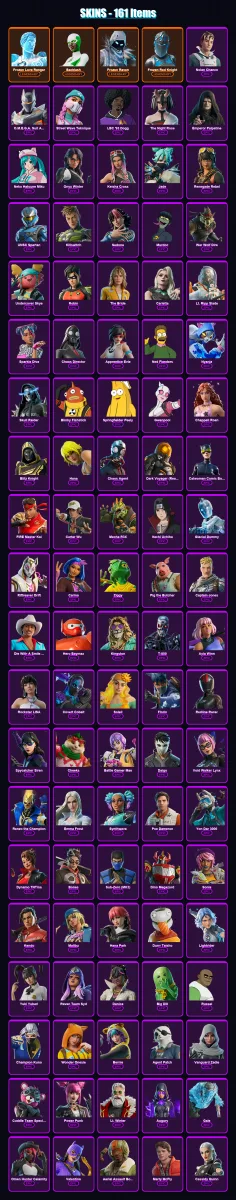[PS4/PS5/PC] | Frozen Love Ranger | Backlash | Frozen Raven | 161 skin | Lv2745