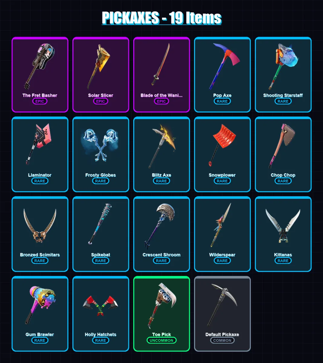 [PC/XBOX/PSN] | Ronin | Kymera | Joey | Haven | Lt. John Llama | 13 skin | 19 pickaxe | 21 emote | 21 glider | Lv275