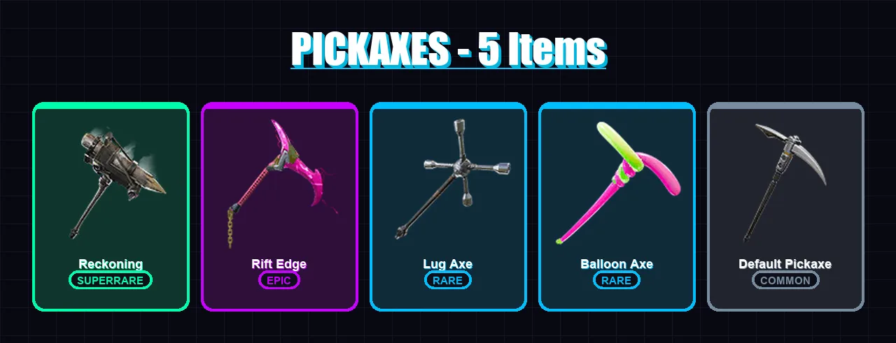[PC/XBOX/PSN] | Calamity | Drift | The Ace | Wingman | Explorer Emilie | 11 skin | 5 pickaxe | 8 emote | 7 glider | Lv70