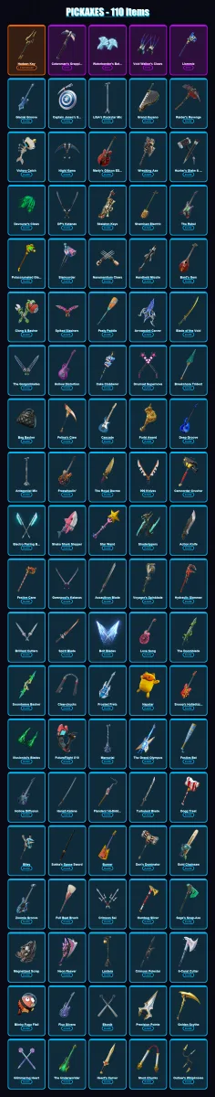 [PS4/PS5/PC] | Hades | Zeus | Marty McFly | Miles Cross | T-60 Power Armor | 64 skin | 110 pickaxe | 78 emote | 61 glider | Lv775