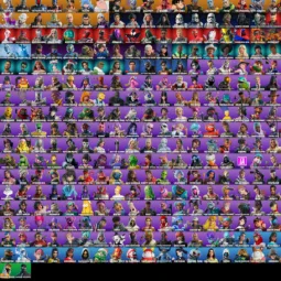 309 Skins | Lara Croft + Chun-Li + Omegarok — Fortnite account