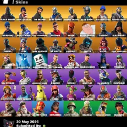 56 skins | Black Knight + The Reaper + OG STW — Fortnite account