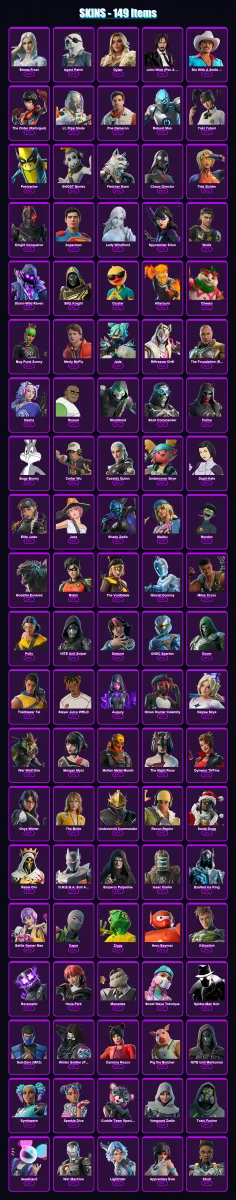 [PC/PSN] | Emma Frost | Agent Patch | Dylan | 149 skin | Lv3156