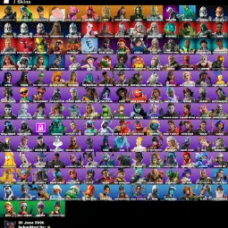 173 skins | Renegade Raider + Candy Axe + Chun-Li — Fortnite account