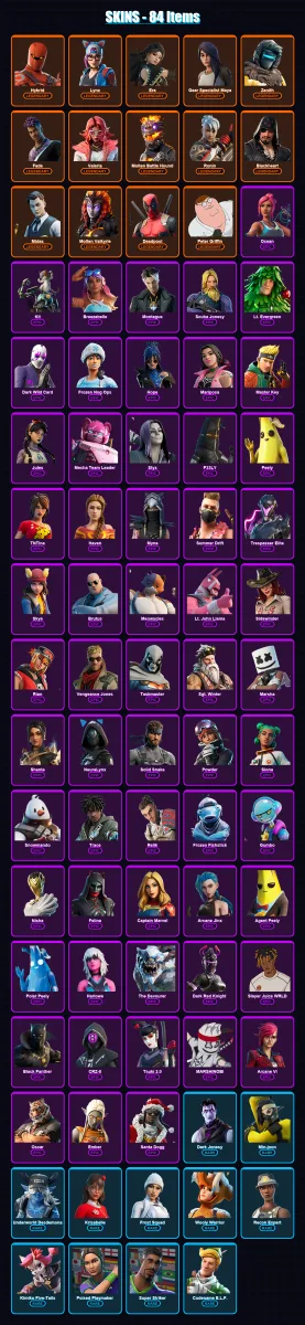 [SWITCH/XBOX/PSN/PC] | Hybrid | Lynx | Era | Gear Specialist Maya | Zenith | 84 skin | 114 pickaxe | 106 emote | 105 glider | Lv1472 — Fortnite account