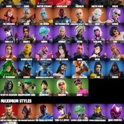 40 Skins + Star Wand — Fortnite account