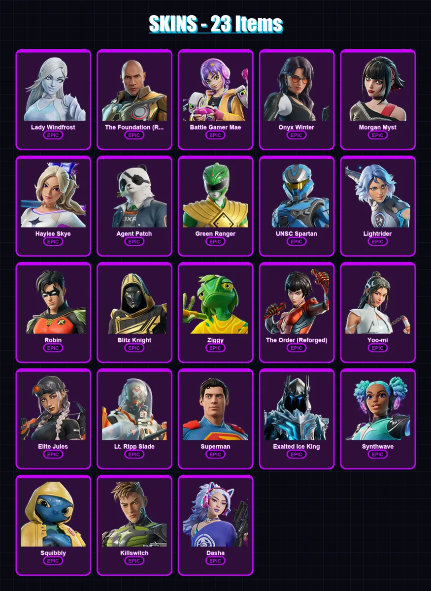 [SWITCH/XBOX/PC] | Lady Windfrost | The Foundation (Reforged) | Battle Gamer Mae | 23 skin | Lv364
