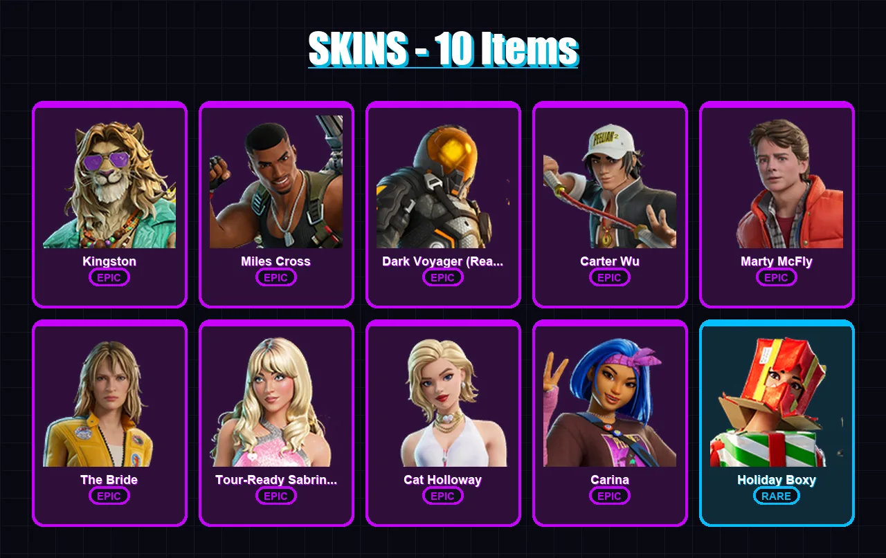 [PC/XBOX/PSN] | Kingston | Miles Cross | Dark Voyager (Reality Redacted) | 10 skin | Lv298