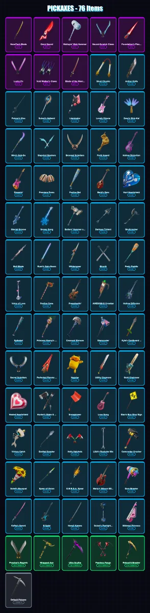 [PC/XBOX/PSN] | Ronin | Gale | Hope | Damon | Shanta | 70 skin | 76 pickaxe | 50 emote | 38 glider | Lv334
