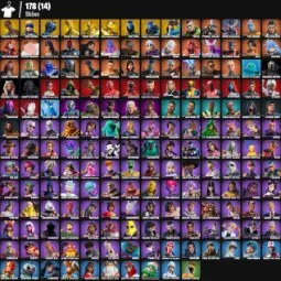 178 SKINS | TRAVIS SCOTT — Fortnite account
