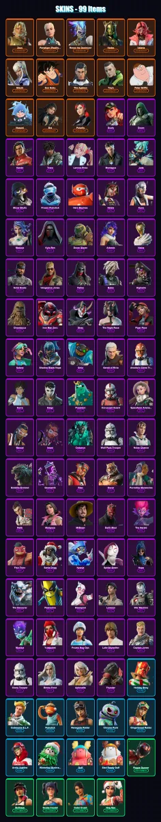[PC/PSN] | Zeus | Paradigm (Reality-659) | Renzo the Destroyer | Hades | Valeria | 99 skin | 118 pickaxe | 107 emote | 105 glider | Lv1224 — Fortnite account