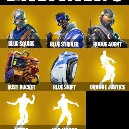 PC/PS/XB 67 skins | Blue Squire | Blue Striker | Rogue Agent | OG Drift | Carbide | Rey | Finn | Get Griddy | Orange Justice | Hot Marat 1850 VB — Fortnite account