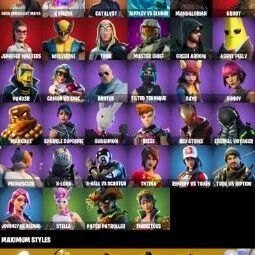 40 skins Travis Scott Astro Jack — Fortnite account