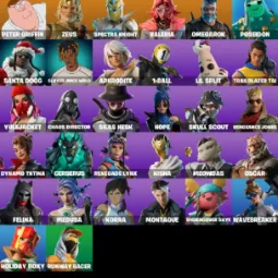PSN/PC FULL ACCESS 32 skins Star Wand Get Griddy Trailblazer Tai Omegarok High Society Glider Holiday Boxy Nisha Oscar 100 VB — Fortnite account