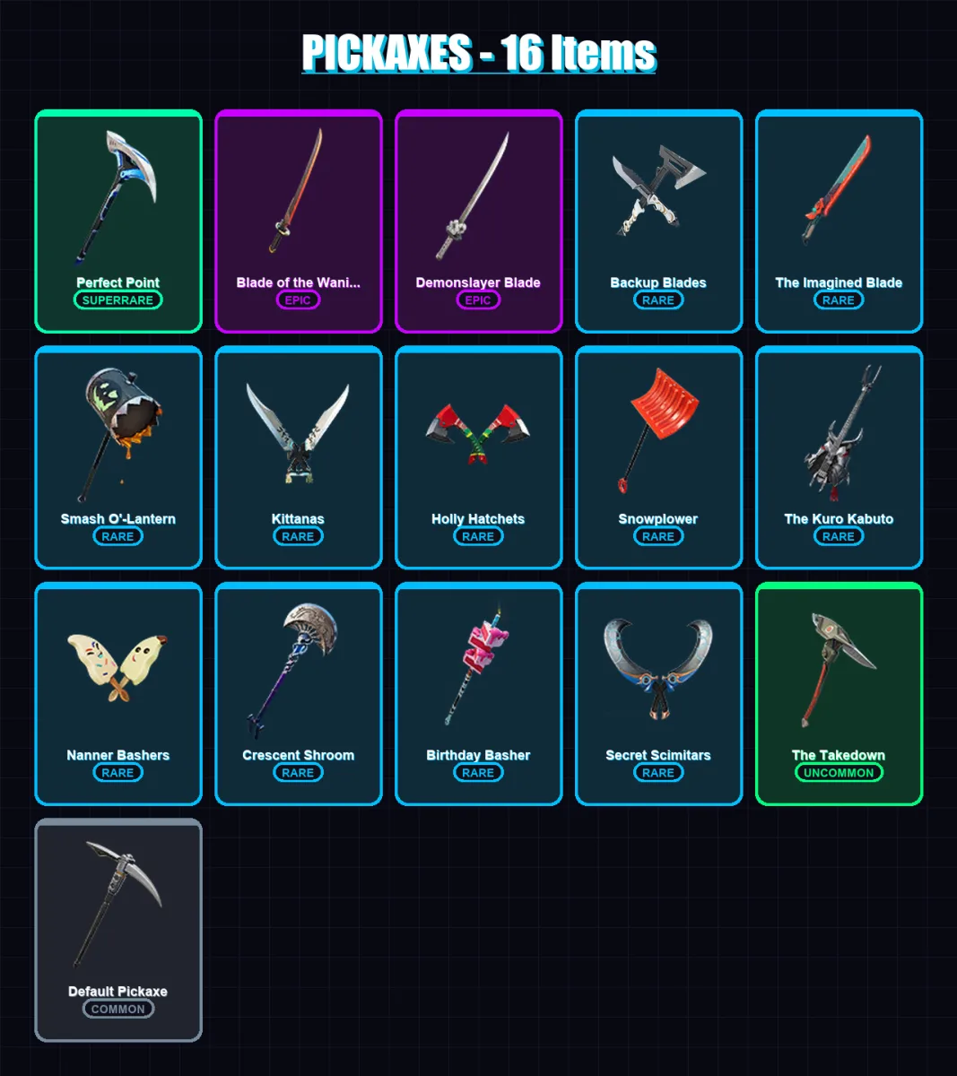 [PS4/PS5/XBOX/PC] | Toona Fish | Polar Peely | Charlotte | Krisabelle | Holiday Boxy | 7 skin | 16 pickaxe | 14 emote | 12 glider | Lv190