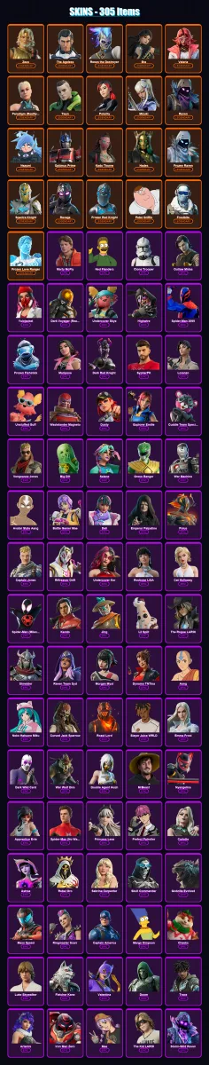 [PS4/PS5/XBOX/PC] | Zeus | The Ageless | Renzo the Destroyer | Era | Valeria | 305 skin | 306 pickaxe | 232 emote | 184 glider | Lv3457 — Fortnite account