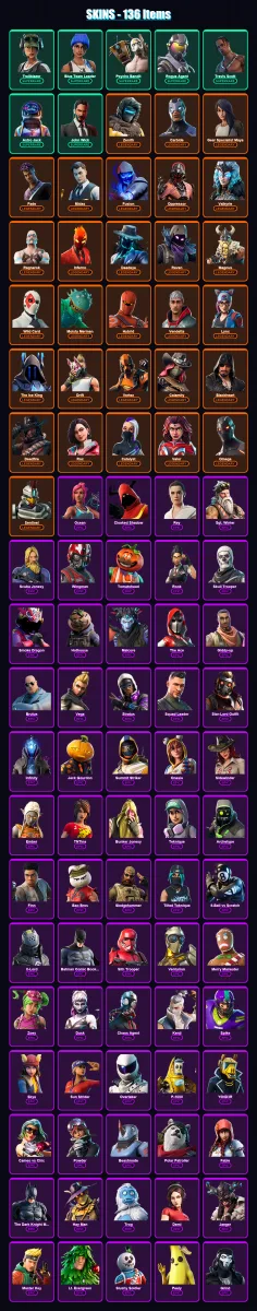 [PS4/PS5/XBOX/PC] | Trailblazer | Blue Team Leader | Psycho Bandit | 136 skin | Lv1098
