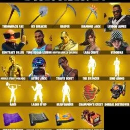 115 Skins + Travis Scott — Fortnite account