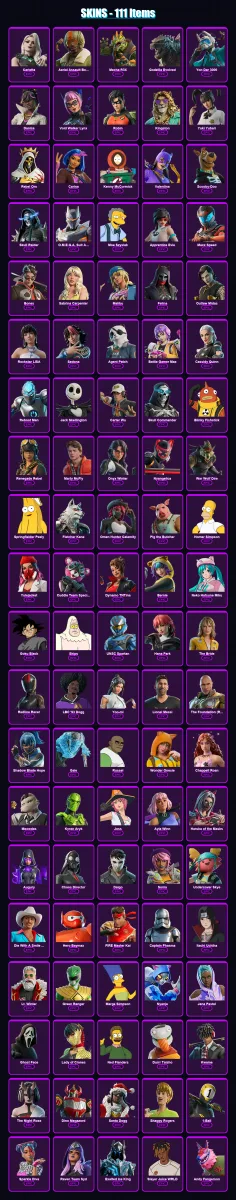 [PC] | Carletta | Aerial Assault Bomber | Mecha R3X | Godzilla Evolved | Yon Dar 3000 | 111 skin | 123 pickaxe | 85 emote | 59 glider | Lv486 — Fortnite account
