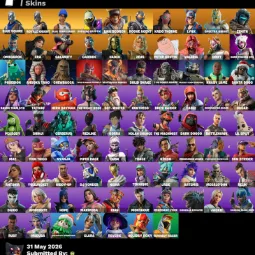 88 skins | Blue Squire + Royale Knight + Mako — Fortnite account
