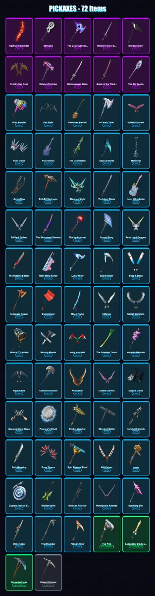 [PC/XBOX] | Ronin | Kor | Lt. John Llama | Mrs. Incredible | Sparkle Diva | 50 skin | 72 pickaxe | 58 emote | 49 glider | Lv608 — Fortnite account
