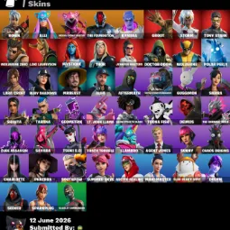 51 skins | Lara Croft + STW — Fortnite account