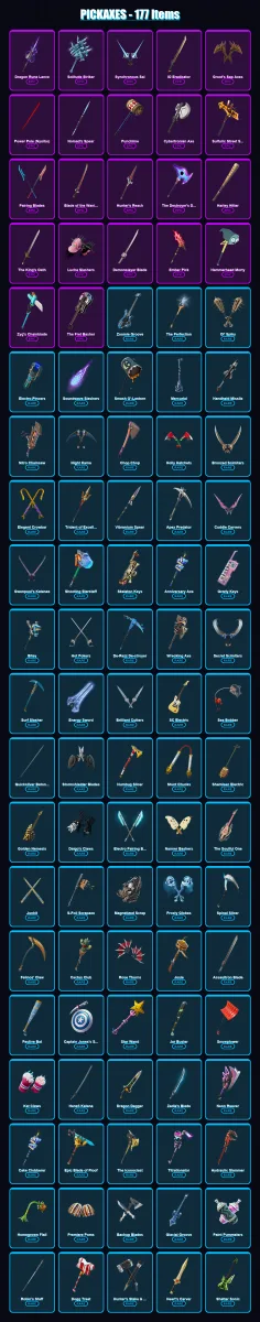[PC/XBOX/PSN] | Ronin | Son Goku | Snap | Optimus Prime | Malik | 110 skin | 177 pickaxe | 109 emote | 139 glider | Lv2188